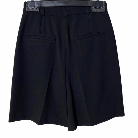 NEW! Mango | Pleated Bermuda shorts - Picture 7 of 8